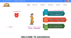 Desktop Screenshot of anugraha.info