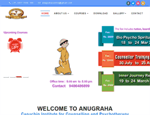 Tablet Screenshot of anugraha.info